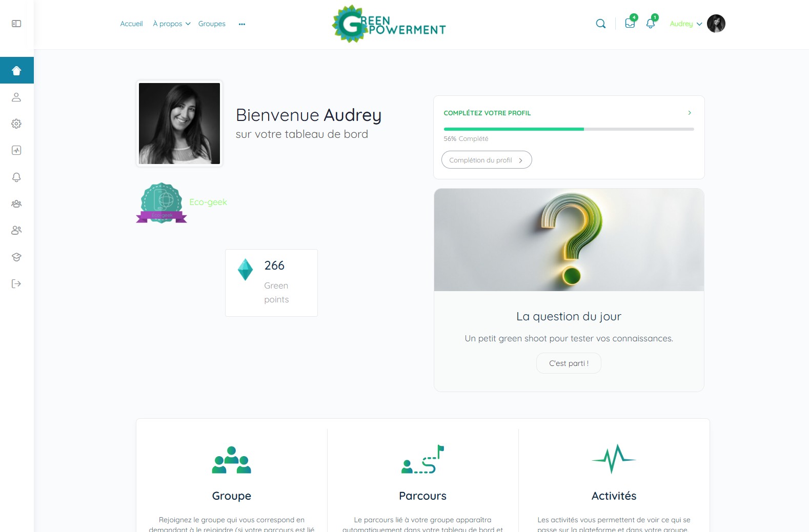 Dashboard Greenpowerment